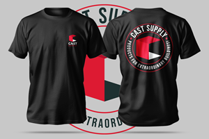 T-shirt Design by Ismail Hossain for Cast Supply Edmonton Inc. | Design: #33860479