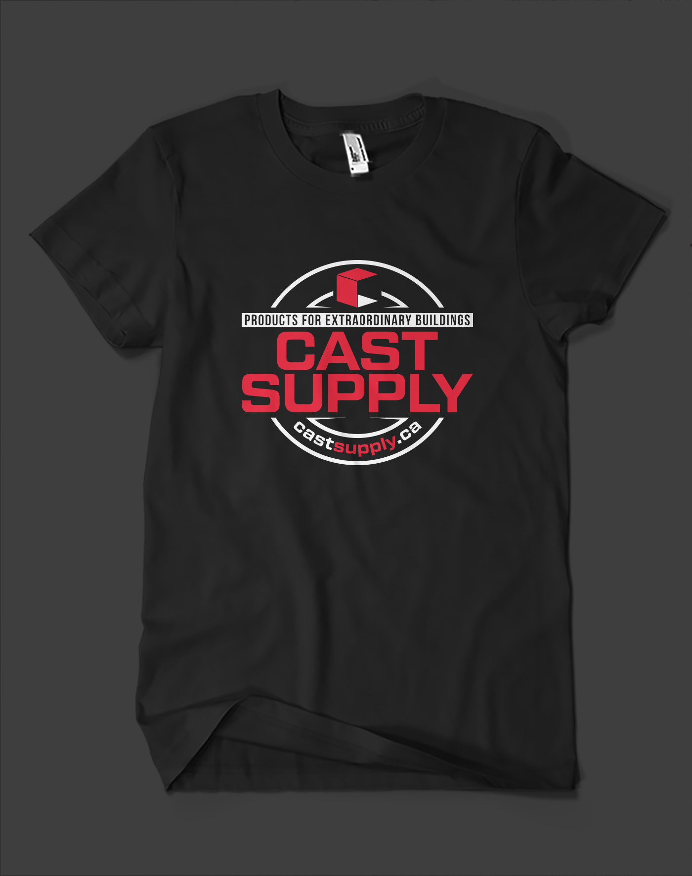 T-shirt Design by Barney Stinson for Cast Supply Edmonton Inc. | Design #33902810
