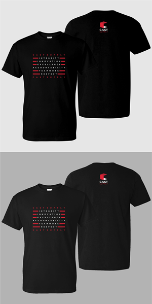 T-shirt Design by sam_reef for Cast Supply Edmonton Inc. | Design: #33900115