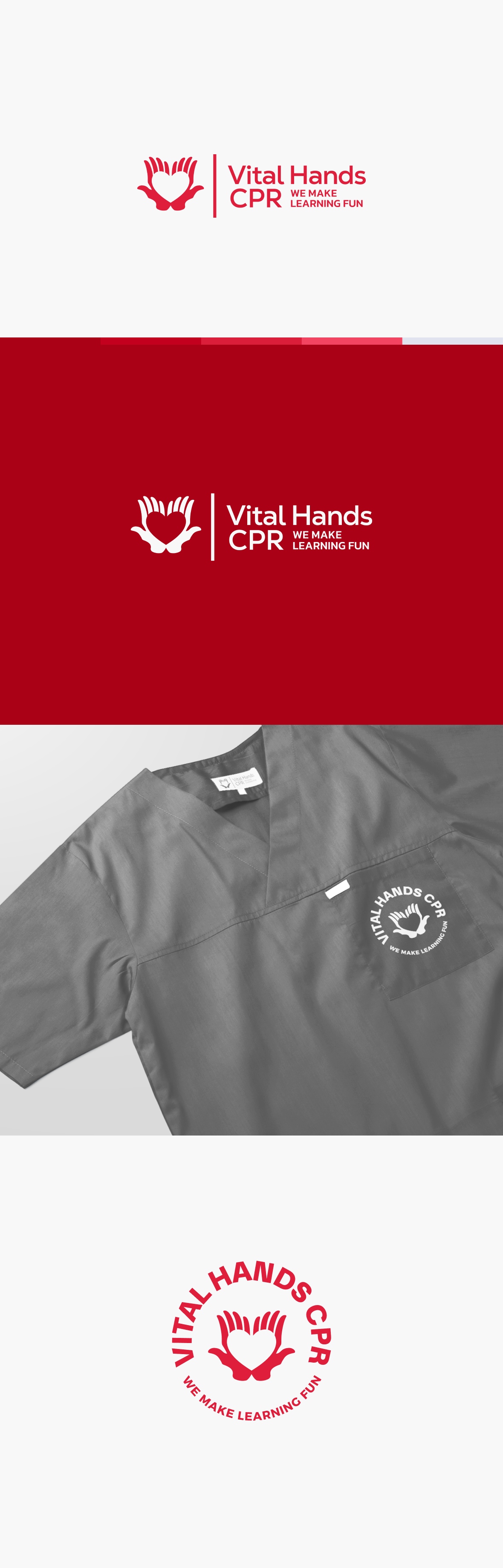 Logo Design by Tornado Design for Vital Hands LLC | Design #33881348