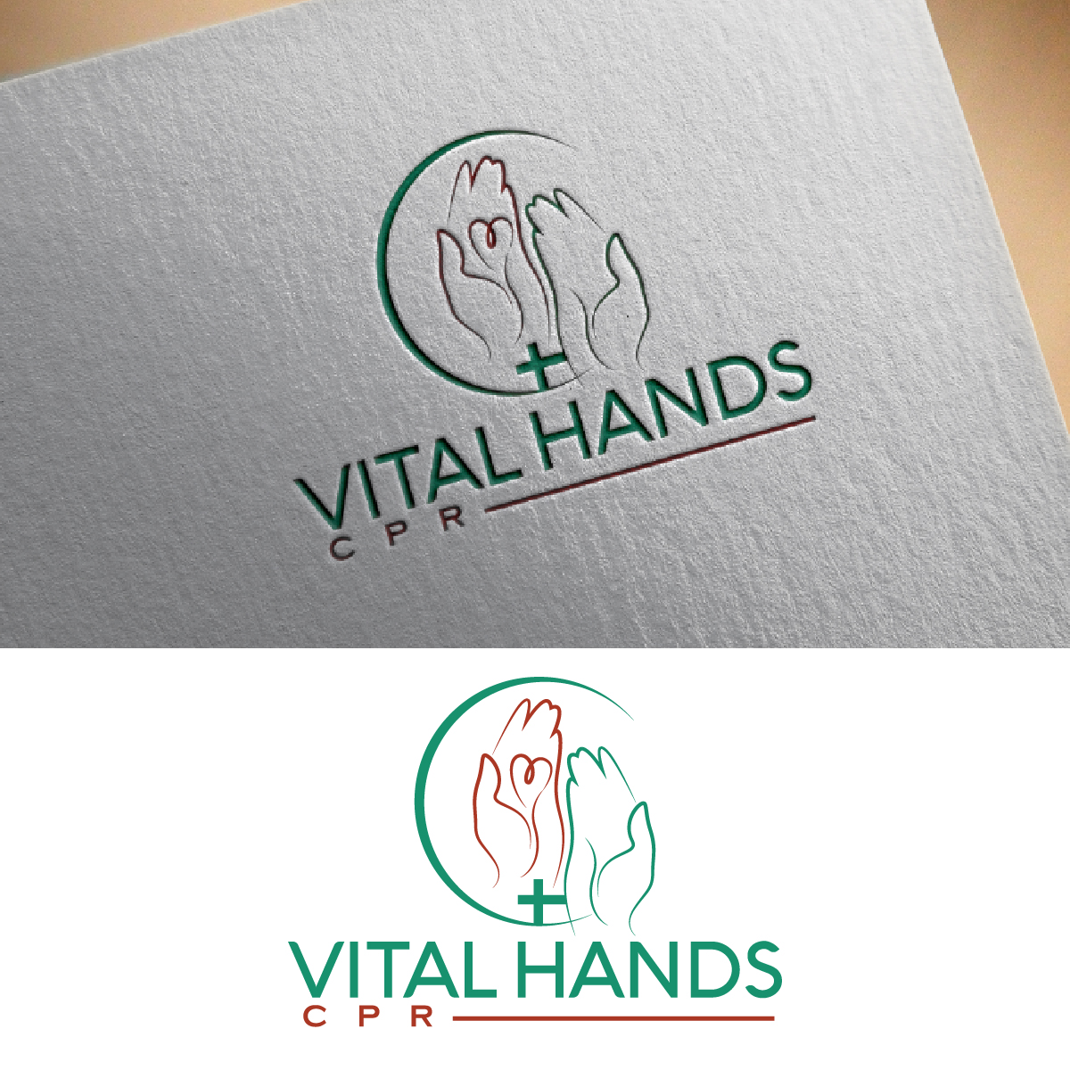 Logo Design by Loknath for Vital Hands LLC | Design #33862319