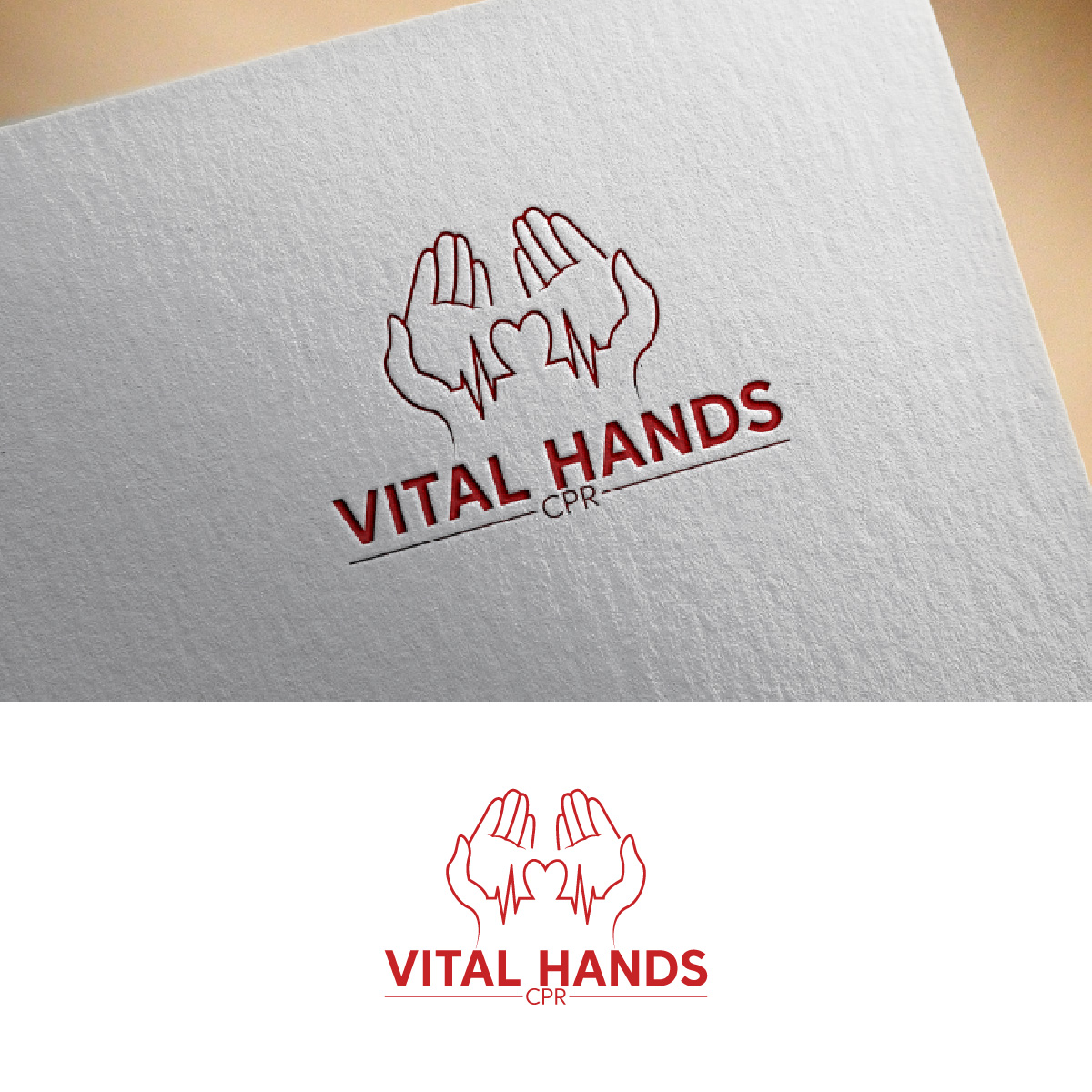 Logo Design by Loknath for Vital Hands LLC | Design #33862327