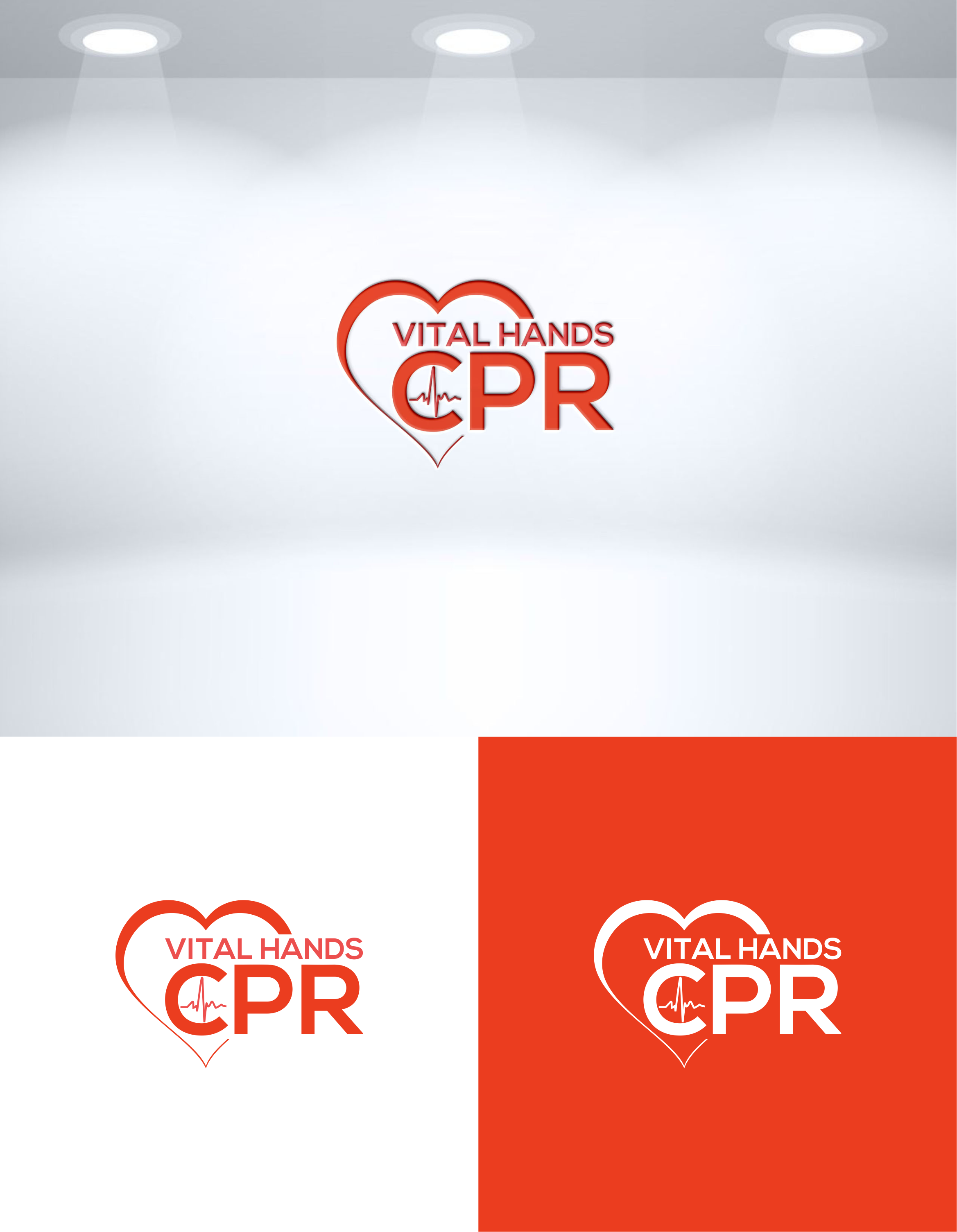 Logo Design by healer1617 for Vital Hands LLC | Design #33858619