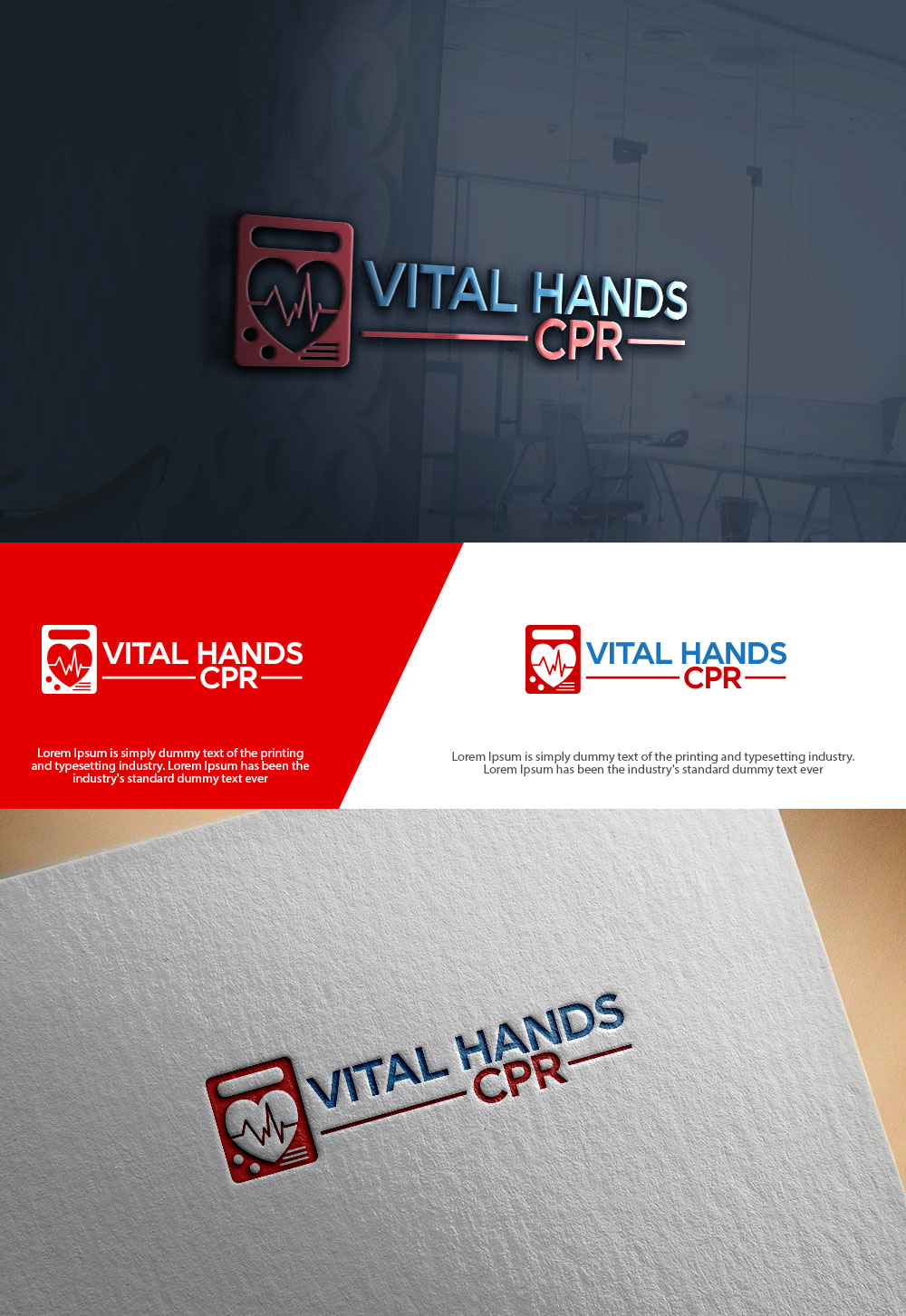 Logo Design by sulemani  creation for Vital Hands LLC | Design #33867755