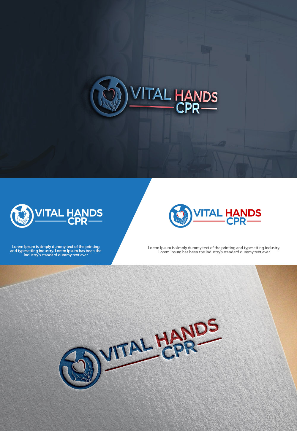 Logo Design by sulemani  creation for Vital Hands LLC | Design #33867757