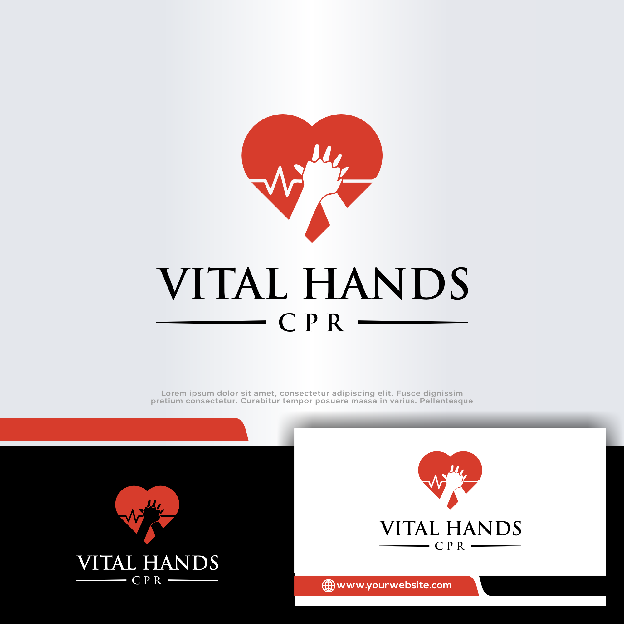 Logo Design by win it for Vital Hands LLC | Design #33888076