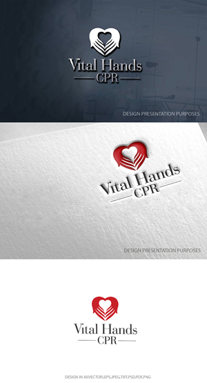 Logo Design by graphicevolution for Vital Hands LLC | Design: #33862151