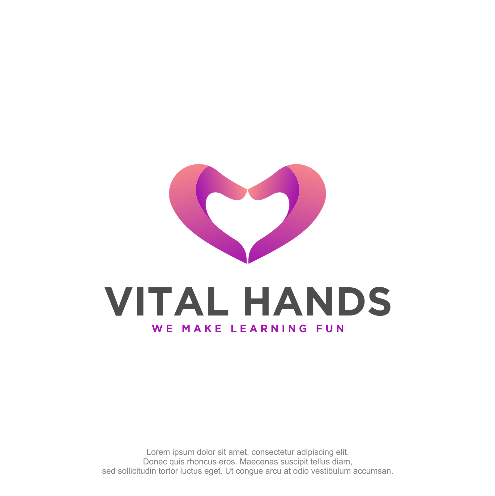 Logo-Design von M.Syaiful Huda für Vital Hands LLC | Design #33859347