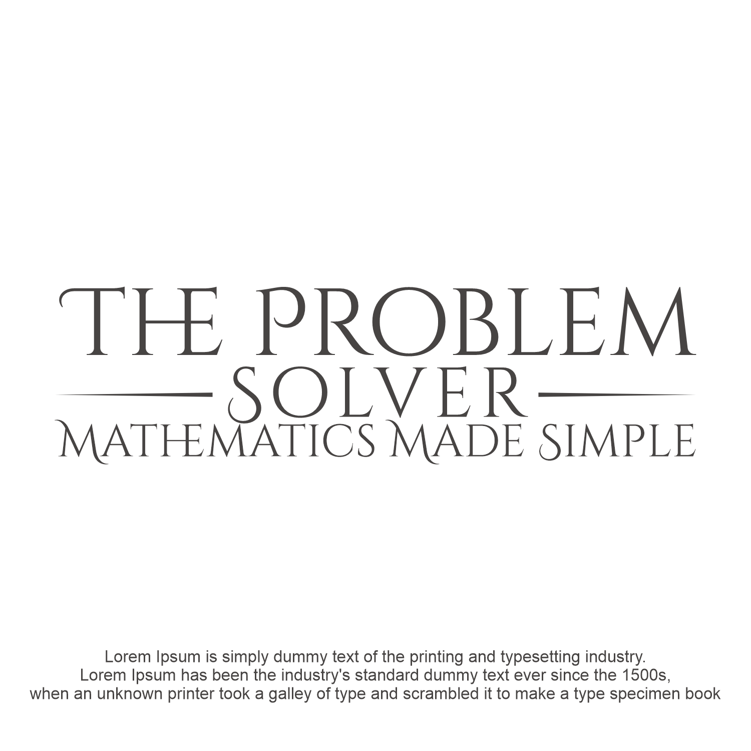 Logo Design by Abigaill_design for The Problem Solver AU | Design #33862542