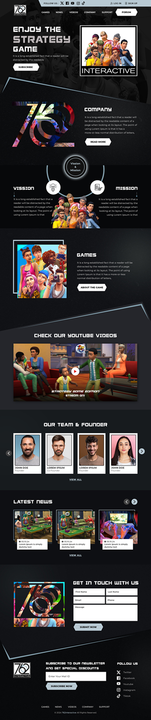 Web Design by sai.designer87 for this project | Design #33874749