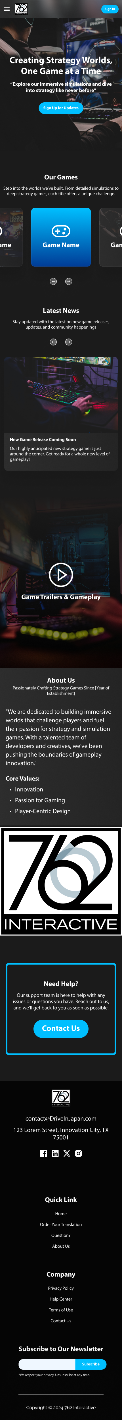 Web Design by Taufik H for this project | Design #33878582