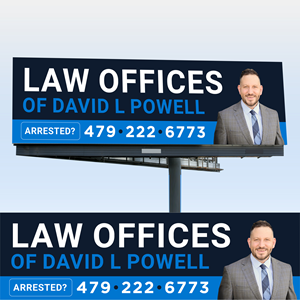 Billboard Design by WrapTonic24 for Law Offices of David L Powell, PLLC | Design: #33884512