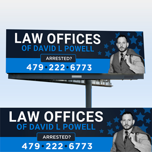 Billboard Design by WrapTonic24 for Law Offices of David L Powell, PLLC | Design: #33884607