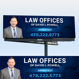 Billboard Design by WrapTonic24 for Law Offices of David L Powell, PLLC | Design: #33887550
