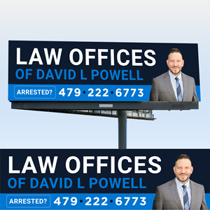 Billboard Design by WrapTonic24 for Law Offices of David L Powell, PLLC | Design: #33887831