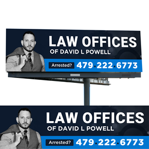 Billboard Design by WrapTonic24 for Law Offices of David L Powell, PLLC | Design: #33888919
