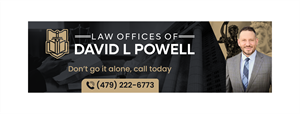 Design de Panneau par Jose Loaiza pour Law Offices of David L Powell, PLLC | Design : #33878257