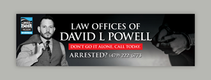 Billboard Design by StromDesignHub for Law Offices of David L Powell, PLLC | Design: #33877879