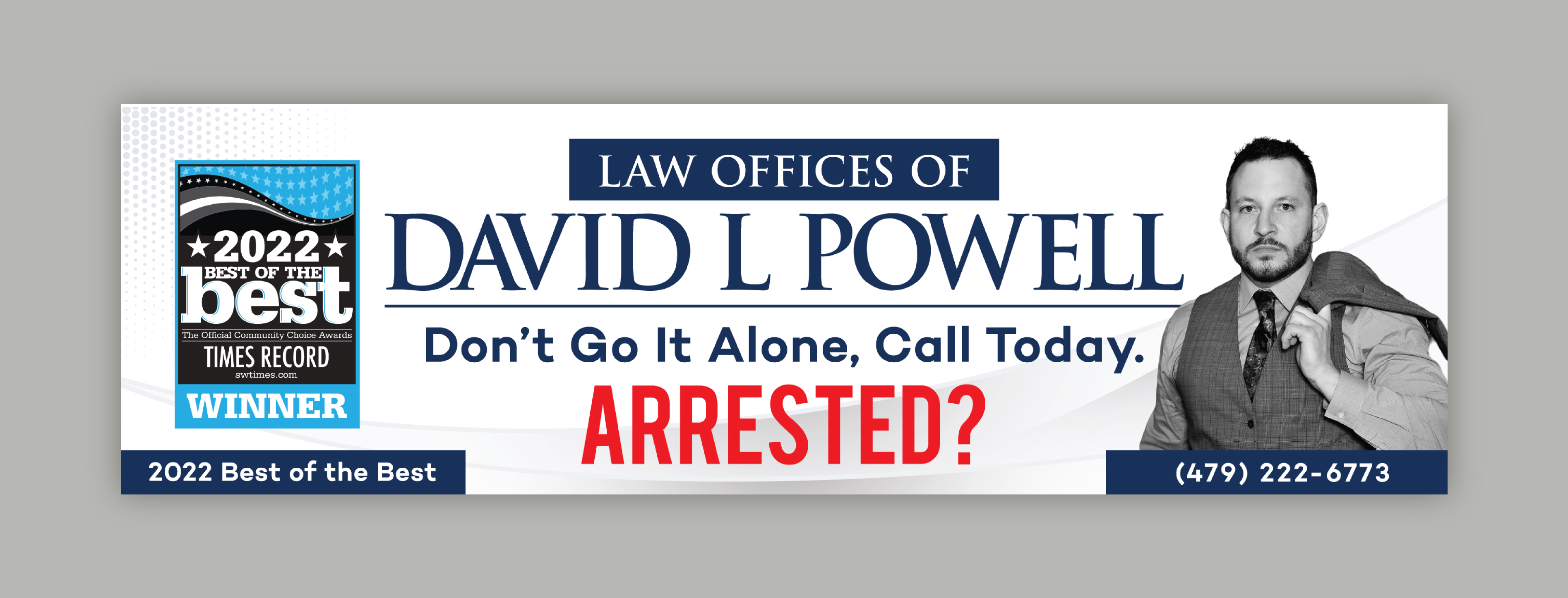 Billboard Design by StromDesignHub for Law Offices of David L Powell, PLLC | Design #33877880