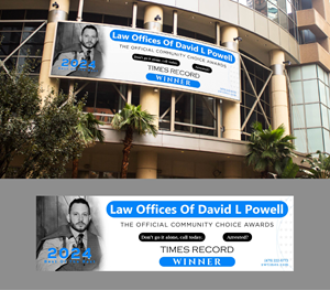 Billboard Design by Loknath for Law Offices of David L Powell, PLLC | Design: #33887302