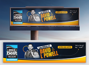 Billboard Design by Syed sami for Law Offices of David L Powell, PLLC | Design: #33871943