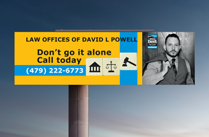 Billboard Design by Kuindzhi for Law Offices of David L Powell, PLLC | Design: #33876787