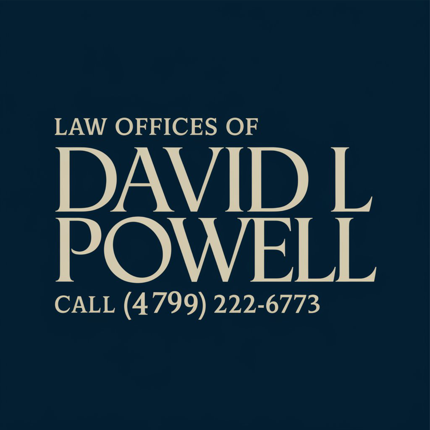 Billboard Design by LPMG for Law Offices of David L Powell, PLLC | Design #33870594