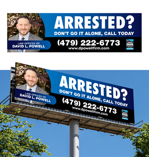 Billboard Design by corartstudio for Law Offices of David L Powell, PLLC | Design: #33873265