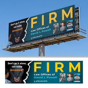 Billboard Design by iank for Law Offices of David L Powell, PLLC | Design: #33881912