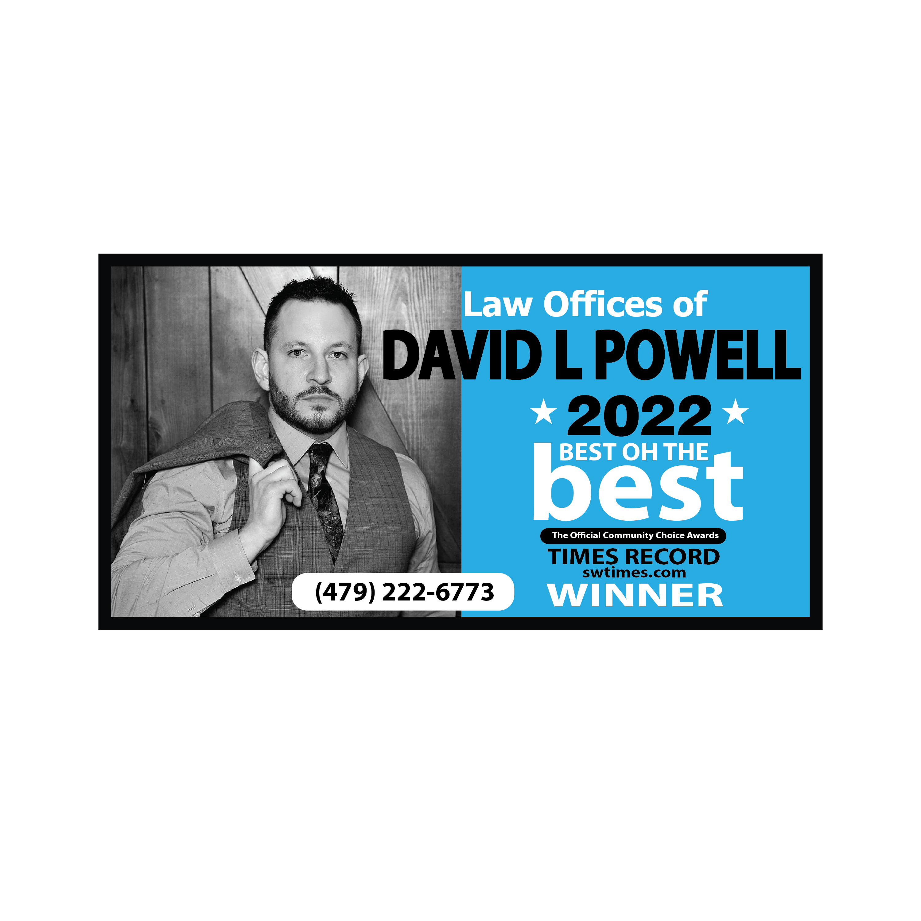 Design de Panneau par bethmage janaka pour Law Offices of David L Powell, PLLC | Design #33870444