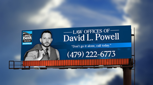 Design de Panneau par piksel pour Law Offices of David L Powell, PLLC | Design : #33877729