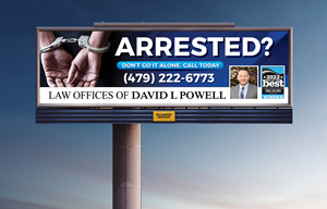 Billboard Design by rkailas for Law Offices of David L Powell, PLLC | Design: #33885623