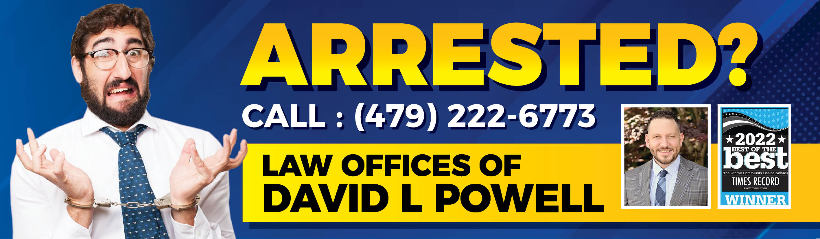 Billboard Design by rkailas for Law Offices of David L Powell, PLLC | Design #33886421
