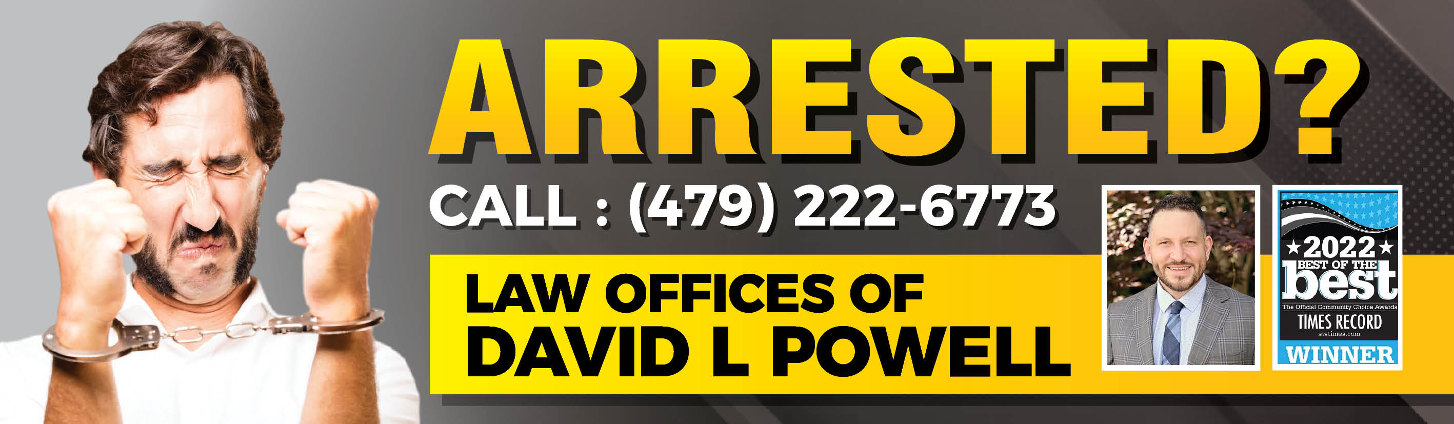 Diseño de Cartelera por rkailas para Law Offices of David L Powell, PLLC | Diseño #33886426