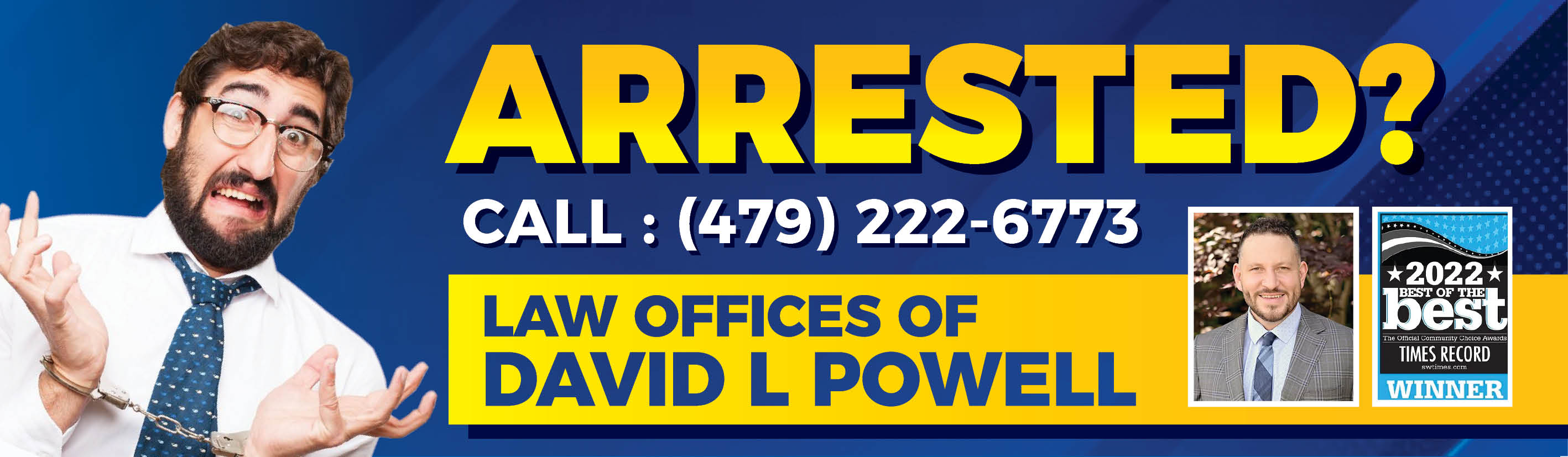 Billboard Design by rkailas for Law Offices of David L Powell, PLLC | Design #33886429