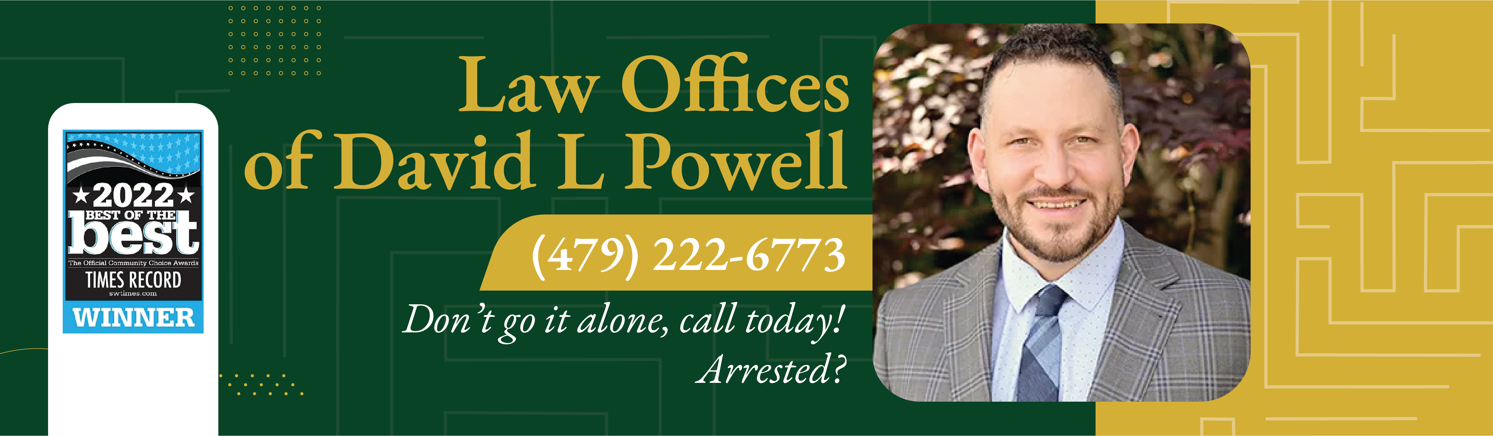 Billboard Design by Muhammad Muzammil Khatri for Law Offices of David L Powell, PLLC | Design #33876607