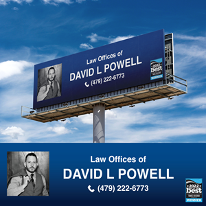 Billboard Design by Graphicnesss for Law Offices of David L Powell, PLLC | Design: #33870877