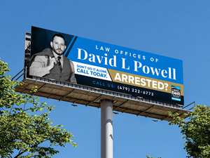 Billboard Design by ARTOGRAPHY for Law Offices of David L Powell, PLLC | Design: #33871608