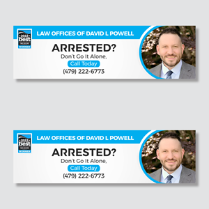 Billboard Design by Mofuza for Law Offices of David L Powell, PLLC | Design: #33882776