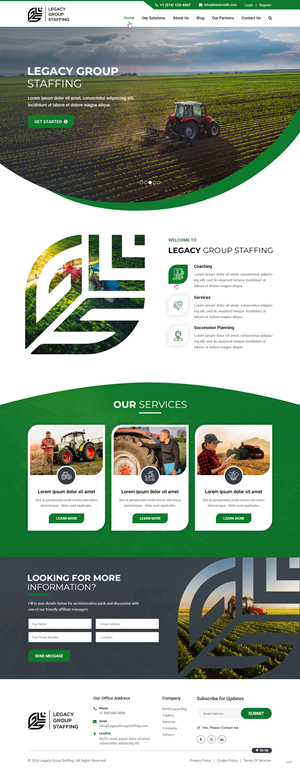 Web Design by pb for this project | Design: #33877171