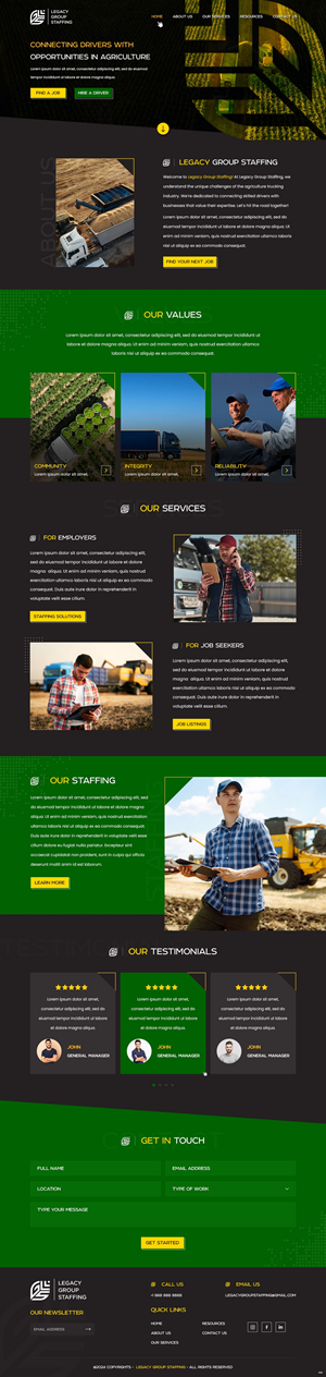 Web Design by pb for this project | Design: #33877175