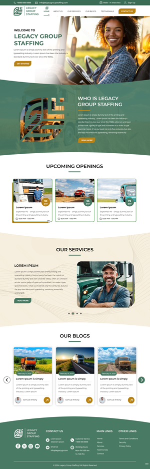 Web Design by pb for this project | Design: #33877176