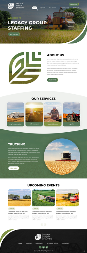 Web Design by pb for this project | Design: #33877177