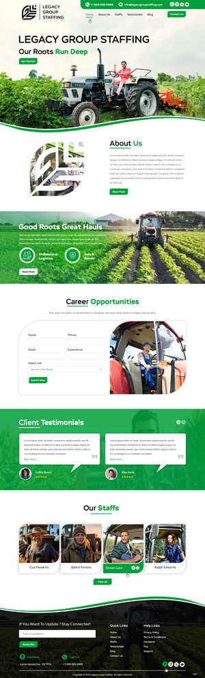 Web Design by pb for this project | Design: #33877178