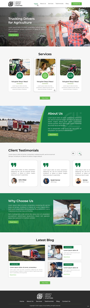 Web Design by pb for this project | Design: #33877180