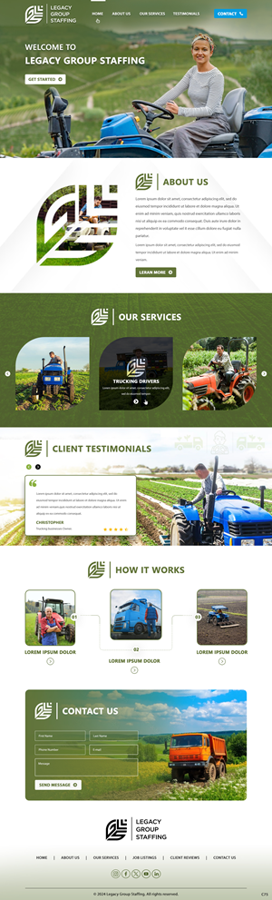 Web Design by pb for this project | Design: #33877181