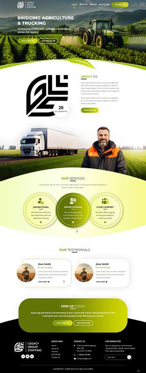 Web Design by pb for this project | Design: #33877183