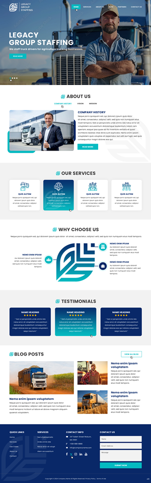 Web Design by pb for this project | Design: #33877186