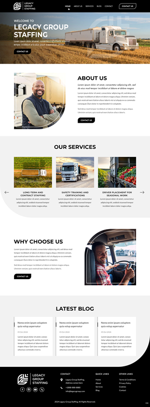 Web Design by pb for this project | Design: #33889133