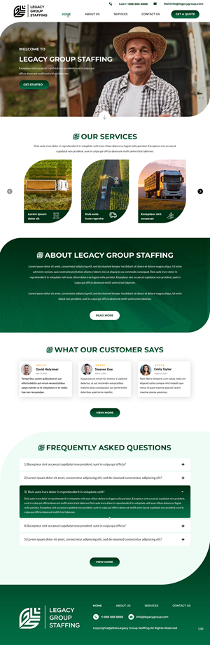 Web Design by pb for this project | Design: #33889134